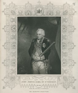 Sir John Jervis im Jahr 1795