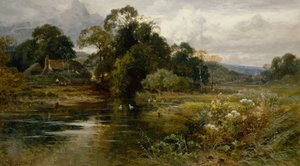 In der Nähe von Dorking, Surrey von John Horace Hooper