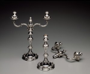 Kandelaber von John Hugh Le Sage