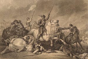 Cromwell in der Schlacht von Marston Moor