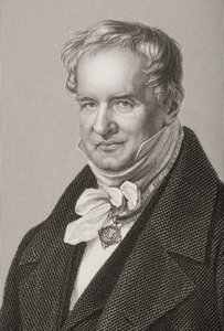 Friedrich Heinrich Alexander Humboldt (1769-1859), Baron von Humboldt, graviert von D.J. Pound nach einem Foto, aus The Drawing-Room of Eminent Personages, Band 2, veröffentlicht in London, 1860