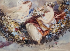 Flora und Zephyr von John James Chalon