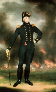 Vizeadmiral Sir George Cockburn (1772-1853), ca. 1817 von John James Halls