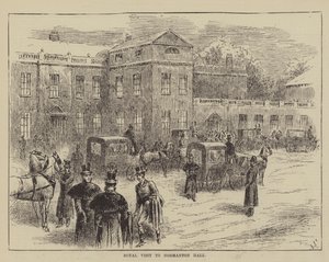 Königlicher Besuch in Normanton Hall