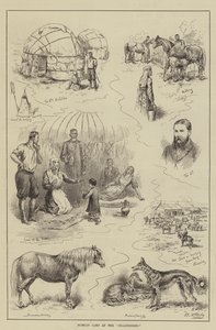 Russisches Lager bei den Healtheries von John Jellicoe