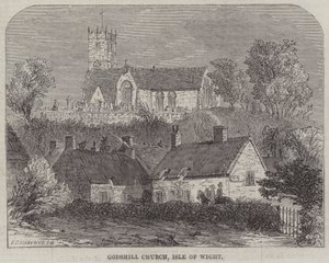 Godshill Kirche, Isle of Wight von John Jessop Hardwick