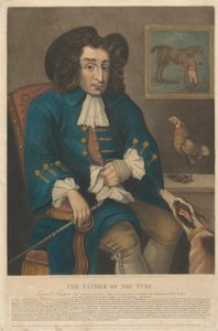 Der Vater des Rennsports. Tregonwell Frampton, Esquire von Moreton in Dorsetshire - Hüter der Rennpferde in Newmarket für Ihre Majestäten Wilhelm III., Königin Anne, Georg I. und Georg II. ...