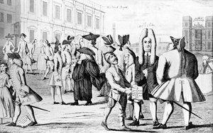 Lusus Naturae oder Karikaturen des gegenwärtigen Zeitalters, 1752