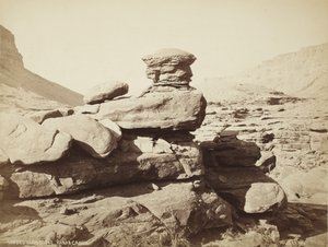 Erodierter Sandstein, Kanab Canyon (Utah) von John K. Hillers