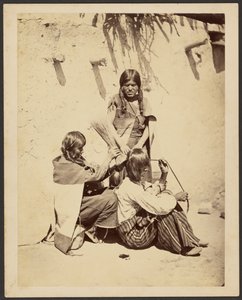 Moki-Friseur von John K. Hillers