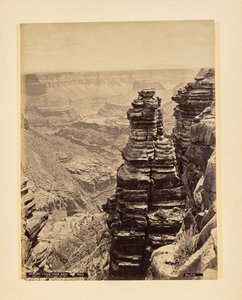 Shini-Mo-Altar am Rand des Marble Canyon, Colorado River von John K. Hillers