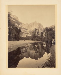 Yosemite-Wasserfälle, Klippe, Kalifornien von John K. Hillers