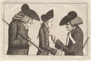 Henry Home, Lord Kames; Hugo Arnot; James Burnett, Lord Monboddo von John Kay von John Kay