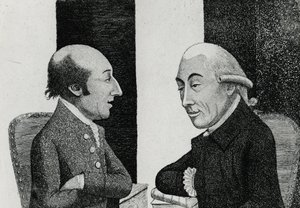 Philosophen, 1787 von John Kay