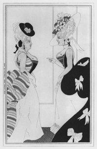 Illustration für Love for Love von William Congreve (Lithografie)