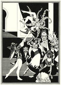 Illustration für Die Geschichte von Aladdin und der Wunderlampe von John Kettelwell