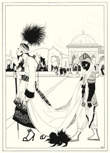 Illustration für Die Geschichte von Aladdin und der Wunderlampe von John Kettelwell