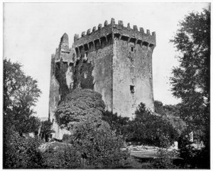 Burg Blarney, Irland, 19. Jahrhundert
