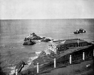 Cliff House und Seal Rocks, Golden Gate, Kalifornien, USA, 1893