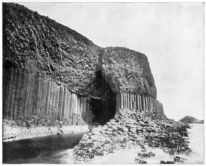 Fingals Höhle, Schottland, spätes 19. Jahrhundert