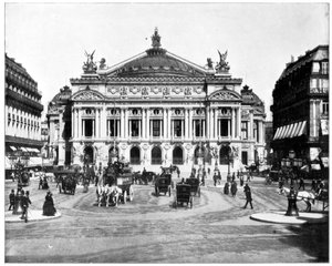 Großes Opernhaus, Paris, Ende des 19. Jahrhunderts von John L. Stoddard