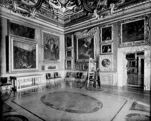 Saturnsaal, Pitti-Palast, Florenz, Italien, 1893