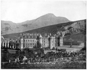 Holyrood Palace, Edinburgh, Schottland, späte 19. Jahrhundert