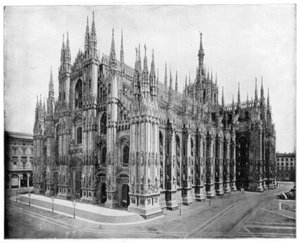 Mailänder Dom, Italien, spätes 19. Jahrhundert