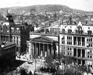 Montreal und Mount Royal, Kanada, 1893