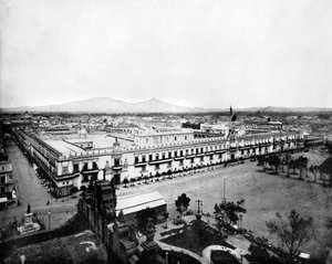 Panorama der Stadt Mexiko, 1893