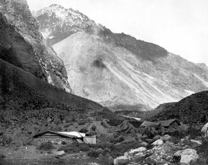 Pass von Uspallata, Anden, Südamerika, 1893