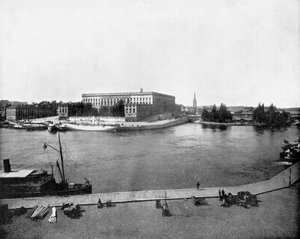 Königspalast, Stockholm, Schweden, 1893