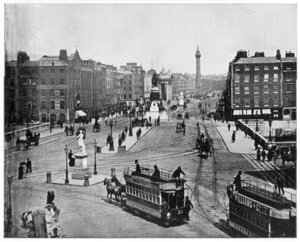Sackville Street, Dublin, Ende des 19. Jahrhunderts