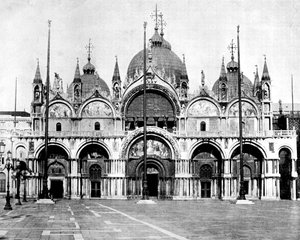 St. Markus, Venedig, Italien von John L. Stoddard