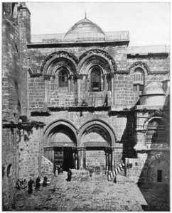 Die Kirche des Heiligen Grabes, Jerusalem, spätes 19. Jahrhundert