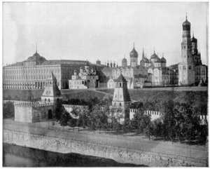 Der Kreml, Moskau, spätes 19. Jahrhundert