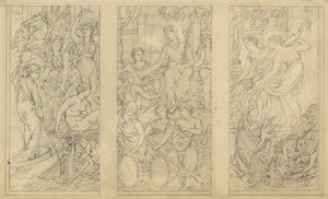 Studie für "Handel" von John La Farge