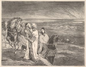 Die Weisen aus dem Morgenland, 1868 von John La Farge