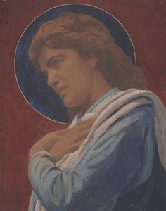 Ein Heiliger von John La Farge or Lafarge