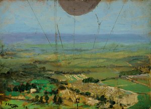 Von einem Drachenballon, Roehampton von John Lavery