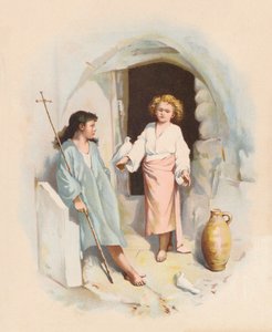 Christus und St. Johannes von John Lawson