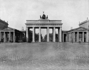Brandenburger Tor in Berlin, Deutschland von John Lawson Stoddard