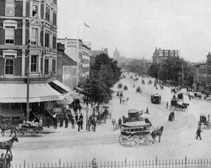 Washington l Avenue Pennsylvania, Foto von John Lawson Stoddard (1850-1931)