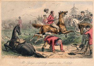 Mr. Sponge zerstreut vollständig seine Lordschaft, 1865 von John Leech, Hablot Knight Browne