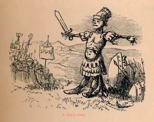 Eine Vogelscheuche, 1852