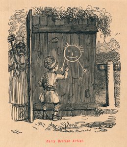 Früher britischer Künstler, um 1860