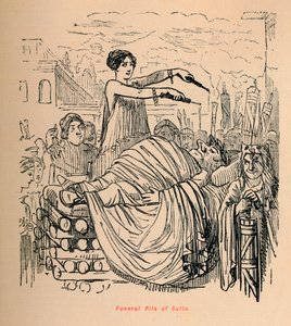 Scheiterhaufen von Sulla, 1852