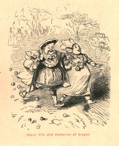 Heinrich VIII. und Katharina von Aragon, 1897
