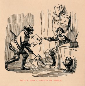 Heinrich V. schickt einen Freund zum Dauphin