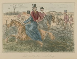 Lass mich versuchen, sagte Lucy von John Leech